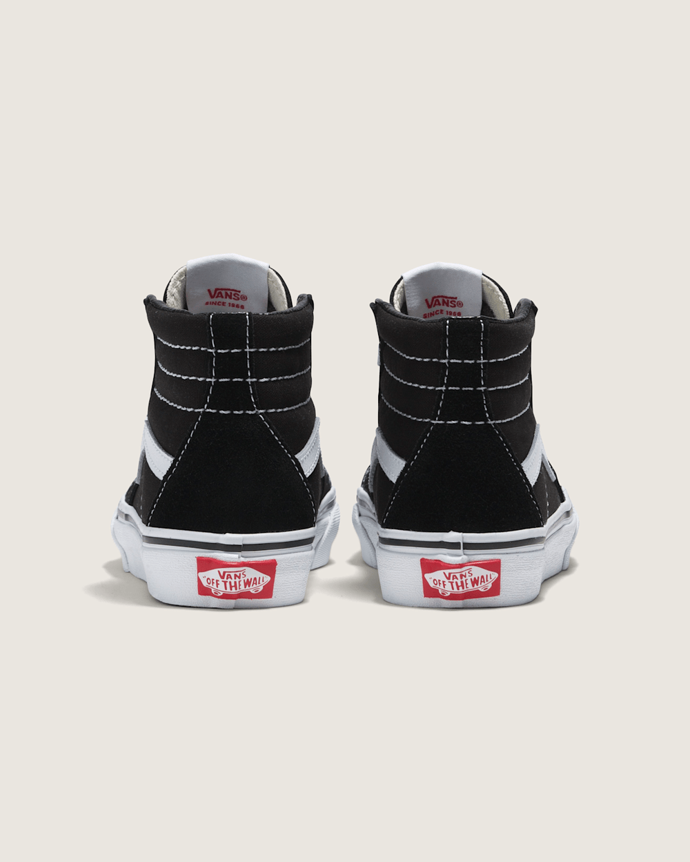 Kids Vans Kids Sk8-Hi Black/True White Shoes