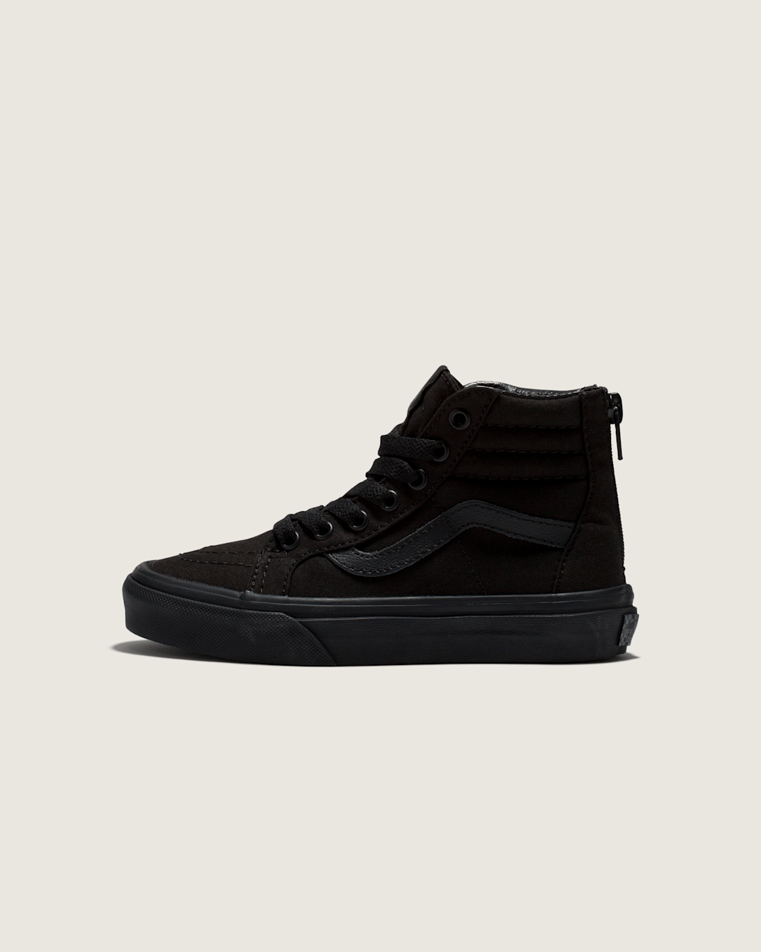 Kids Vans Little Kids Sk8-Hi Zip Checkerboard Shoe in Checkerboard Black / Black