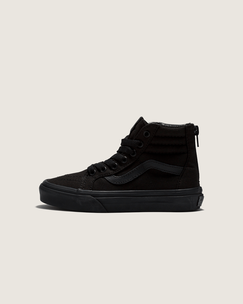 Kids Vans Little Kids Sk8-Hi Zip Checkerboard Shoe in Checkerboard Black / Black