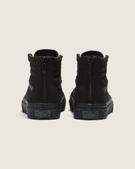 Kids Vans Little Kids Sk8-Hi Zip Checkerboard Shoe in Checkerboard Black / Black