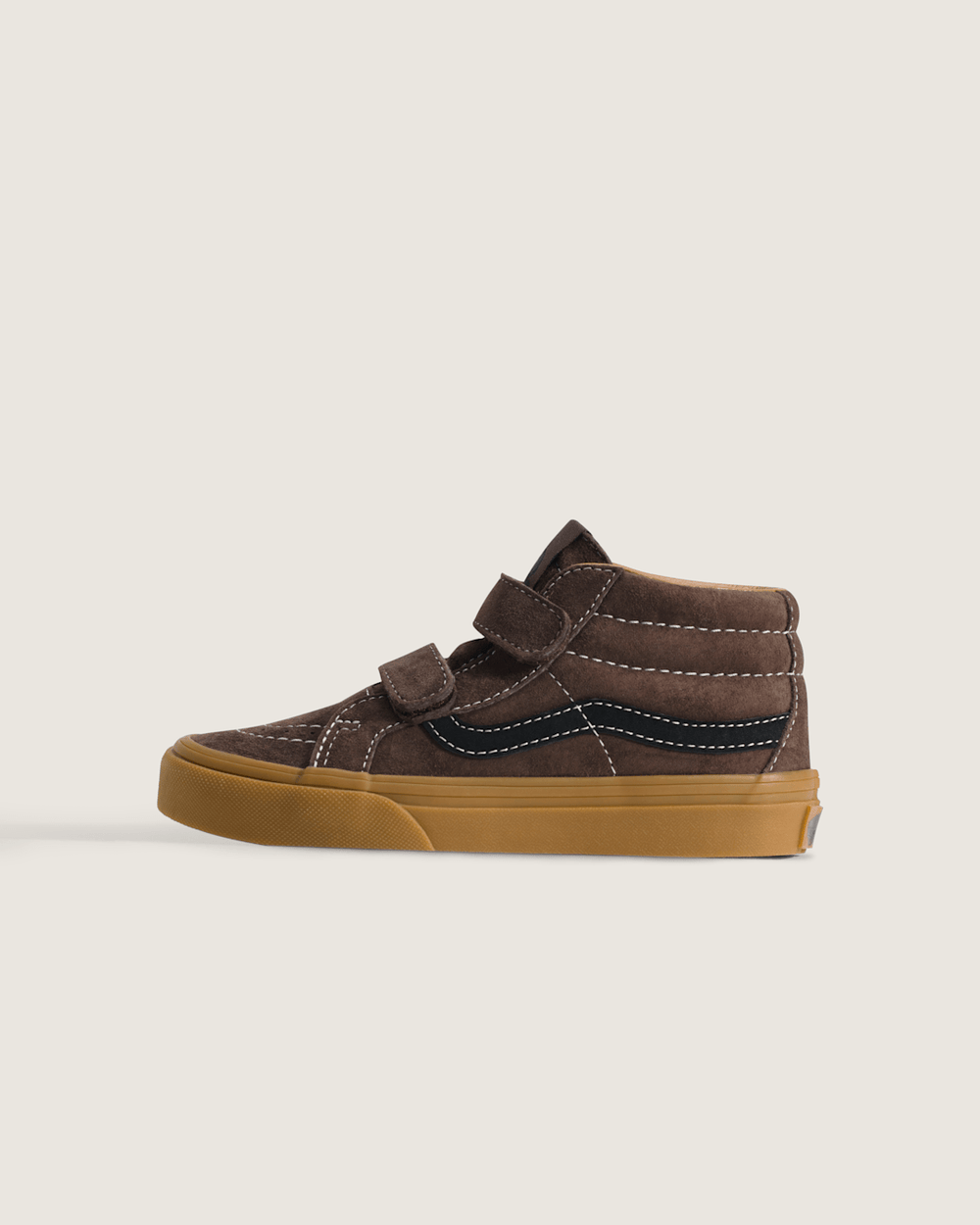 Kids Vans Little Kids Sk8-Mid Reissue V Shoe in Demitasse Brown