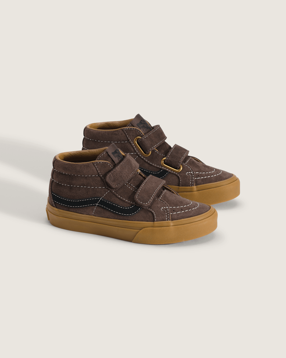 Kids Vans Little Kids Sk8-Mid Reissue V Shoe in Demitasse Brown
