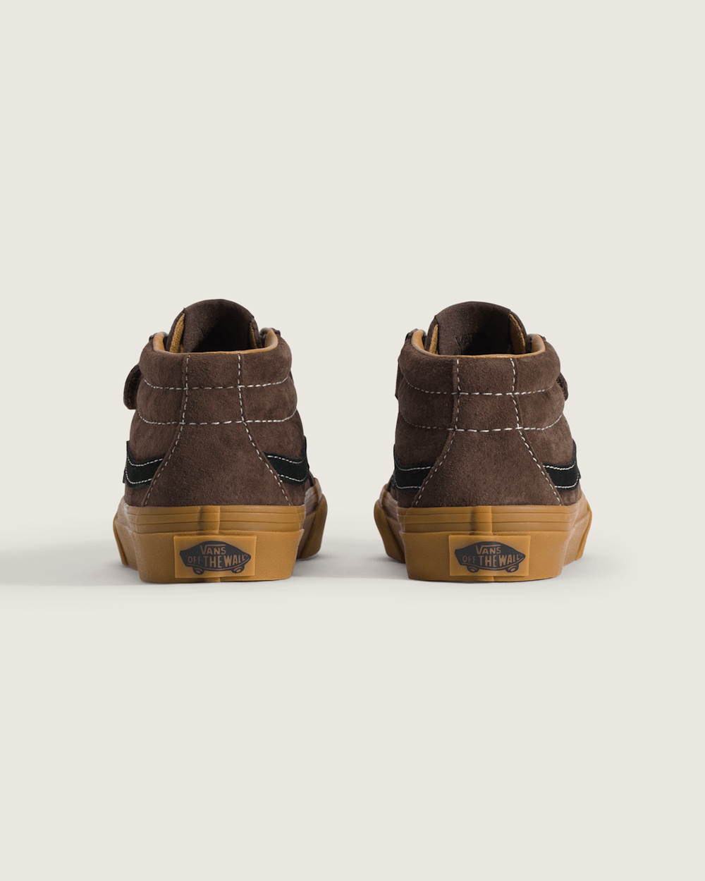 Kids Vans Little Kids Sk8-Mid Reissue V Shoe in Demitasse Brown