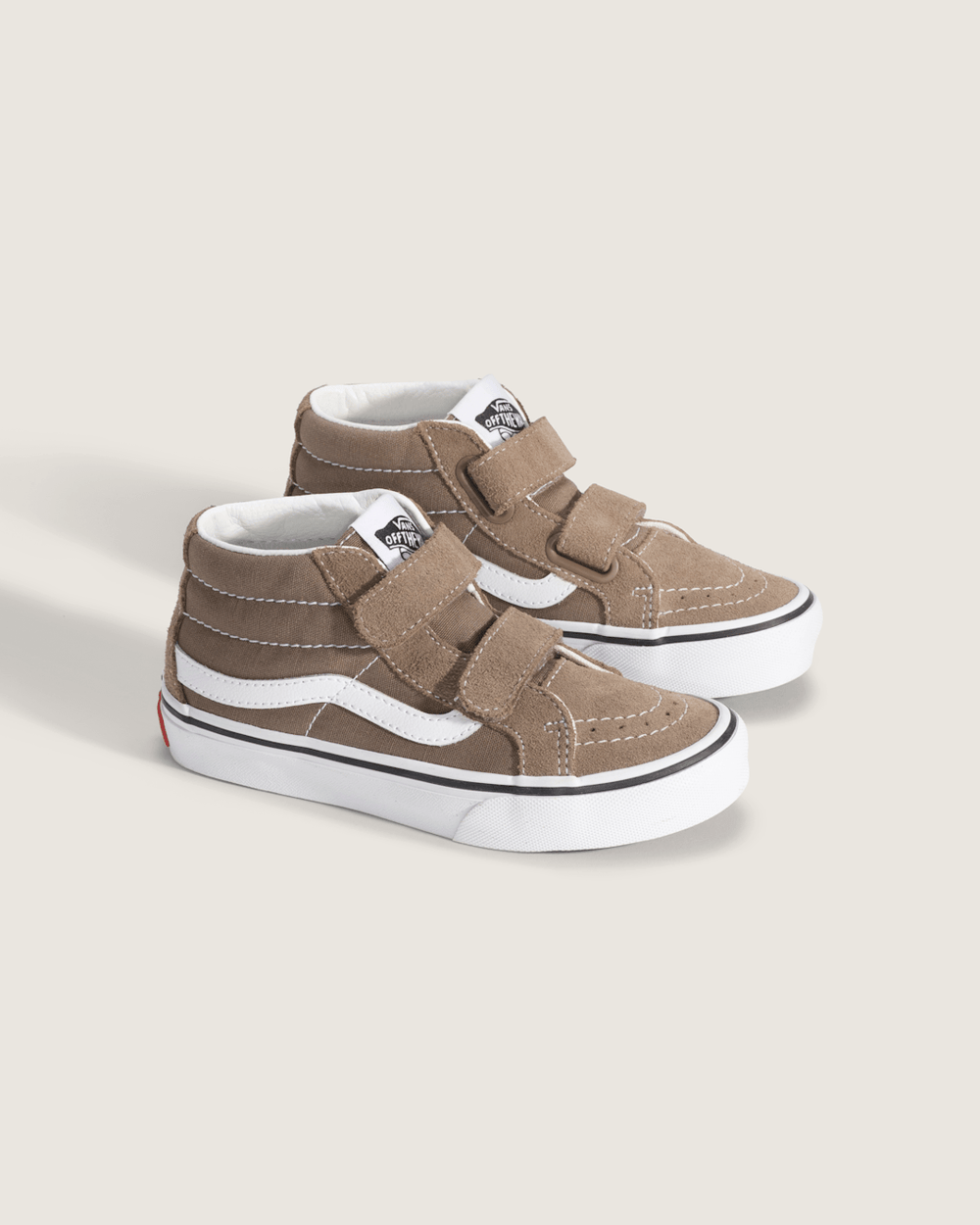 Kids Vans Little Kids SK8-Mid V Shoe in Walnut Brown