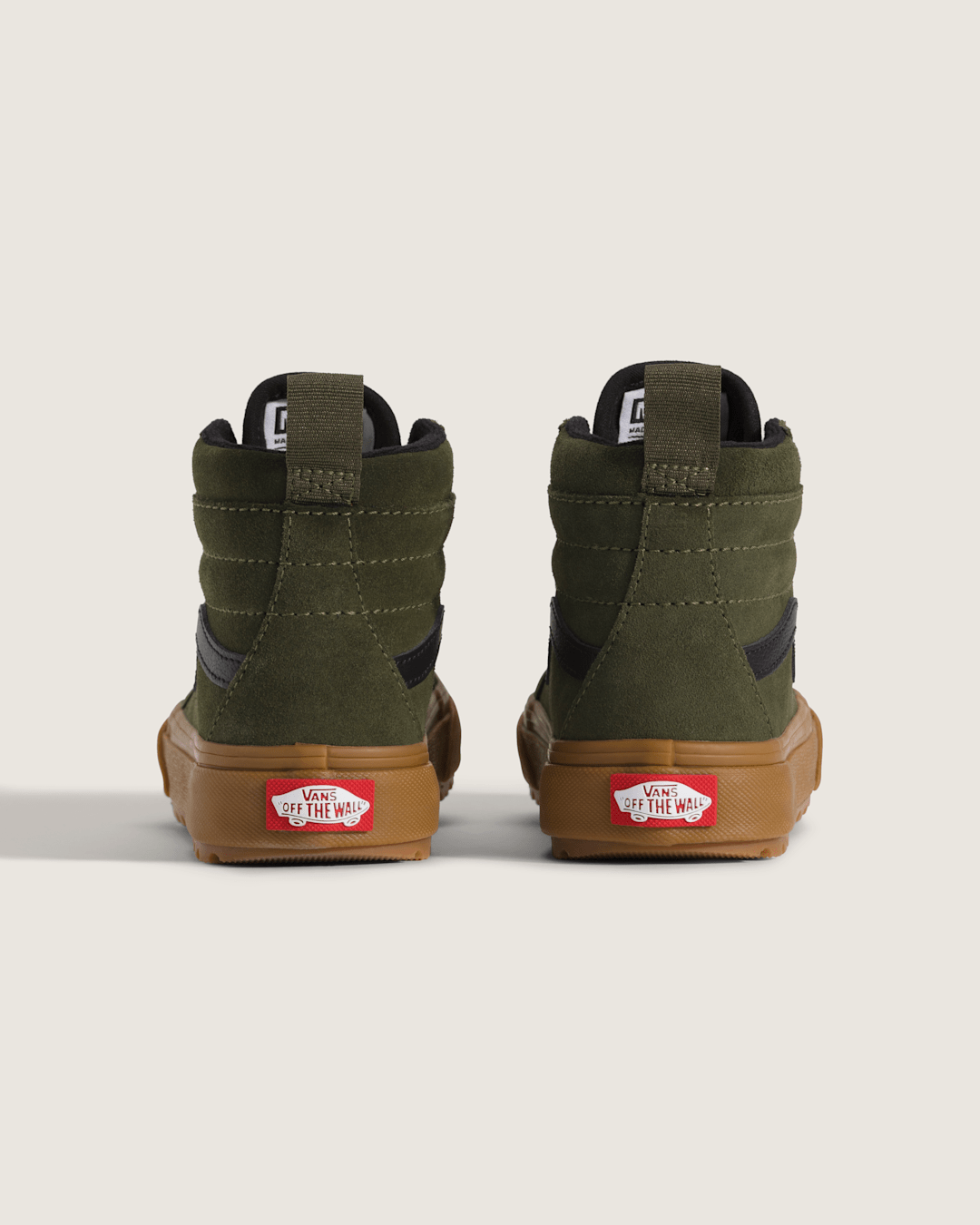 Kids|Sale Vans Little Kids Sk8-Hi Water Resistant Shoe in Grape Leaf Green / Gum