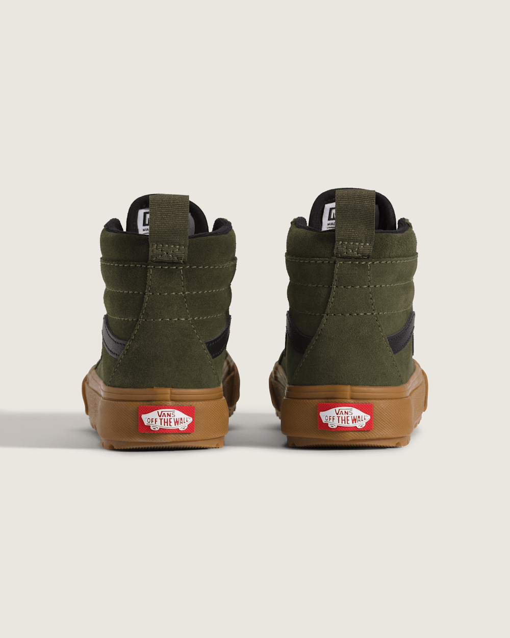 Kids|Sale Vans Little Kids Sk8-Hi Water Resistant Shoe in Grape Leaf Green / Gum