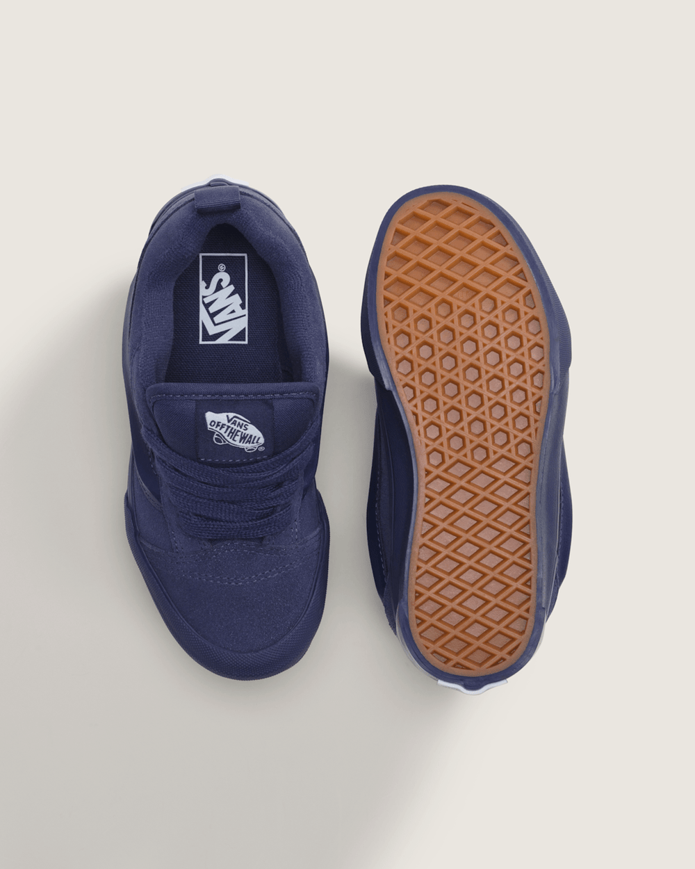 Kids|Sale Vans Little Kids Knu Skool Shoe in Deep Twilight Blue