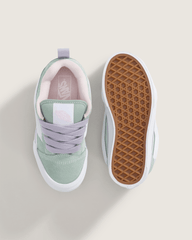 Kids|Sale Vans Little Kids Knu Skool Shoe in Grey / Olive Green