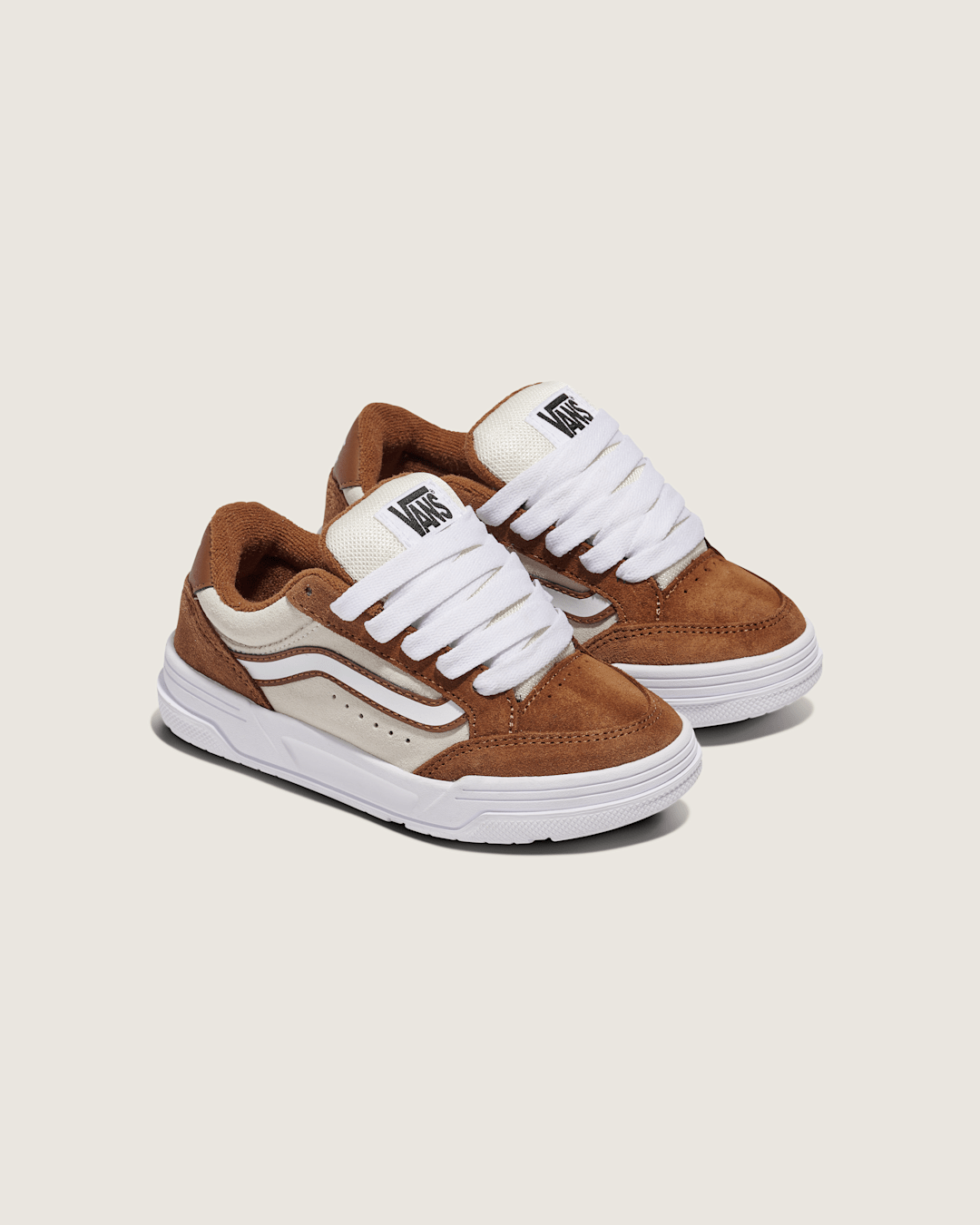 Kids|Sale Vans Little Kids Hylane Shoe in Brown / Marshmallow White