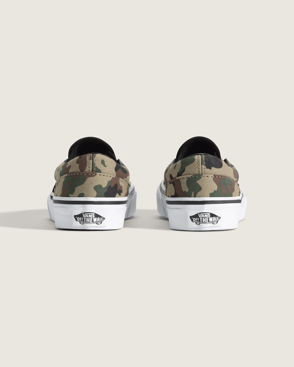 Kids|Sale Vans Little Kids Classic Slip-On Shoe in Camo Black / Green