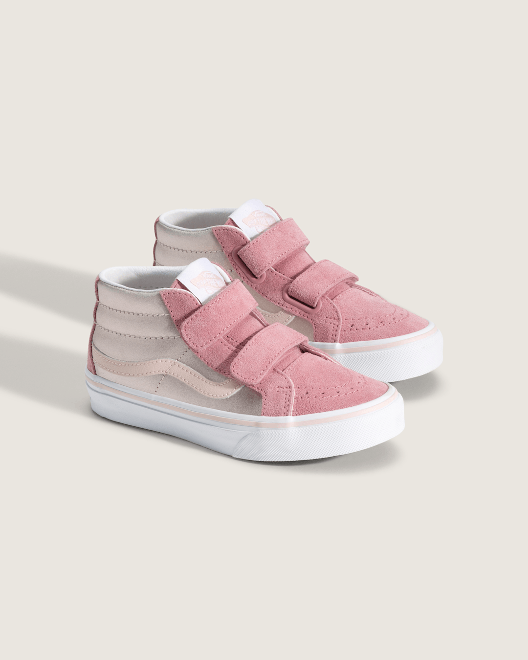 Kids|Sale Vans Little Kids Sk8-Mid Reissue V Shoe in Metallic Pop Pink