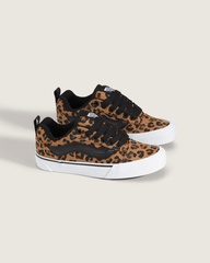 Kids|Sale Vans Little Kids Knu Skool Shoe in Leopard Brown / Black