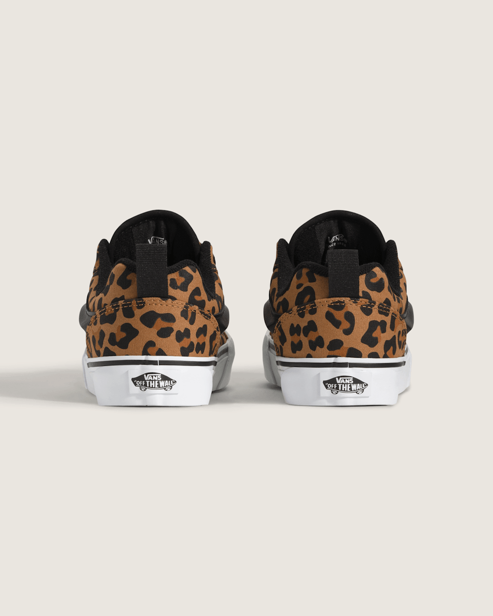 Kids|Sale Vans Little Kids Knu Skool Shoe in Leopard Brown / Black