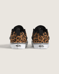 Kids|Sale Vans Little Kids Knu Skool Shoe in Leopard Brown / Black
