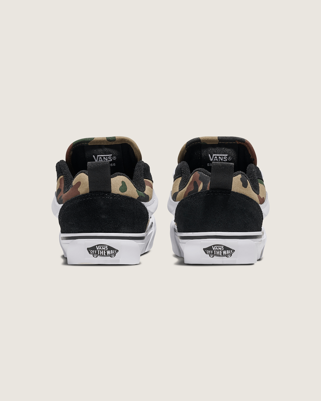Kids|Sale Vans Little Kids Knu Skool Shoe in Camo Jungle Green