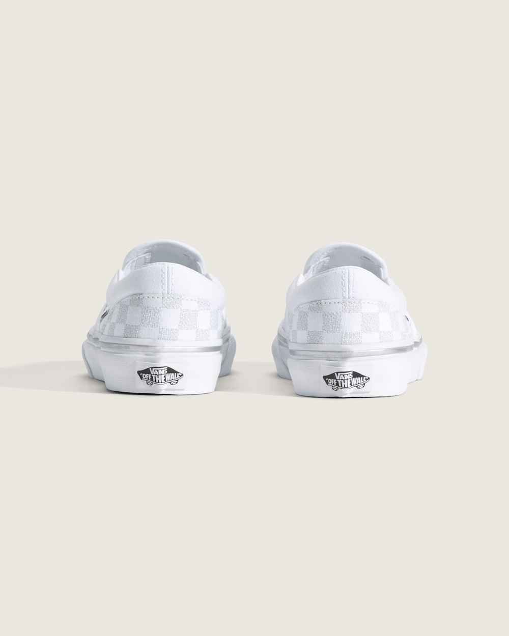Kids|Sale Vans Little Kids Classic Slip-On Checkerboard Shoe in Checkerboard Silver Grey