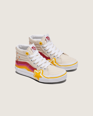 Kids|Sale Vans Little Kids Sk8-Hi Shoe in Rainbow Red / Yellow / Beige
