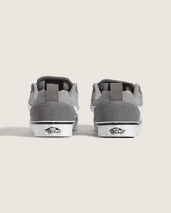 Kids|Sale Vans Little Kids Knu Skool Shoe in Pewter Grey / White