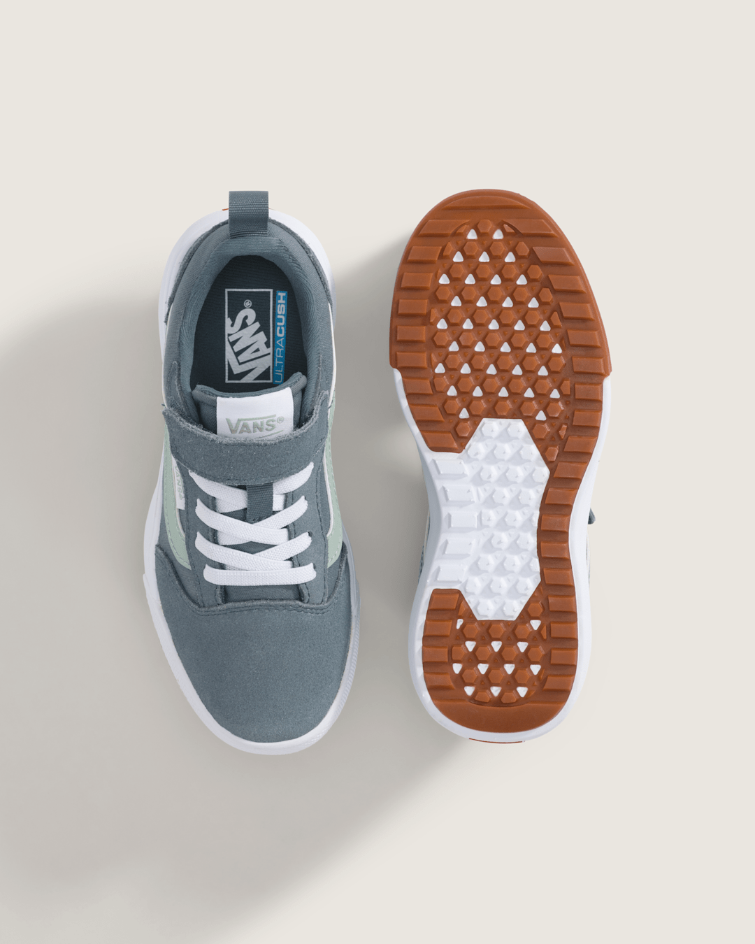 Kids|Sale Vans Little Kids UltraRange V Shoe in Stormy Weather Blue / Green