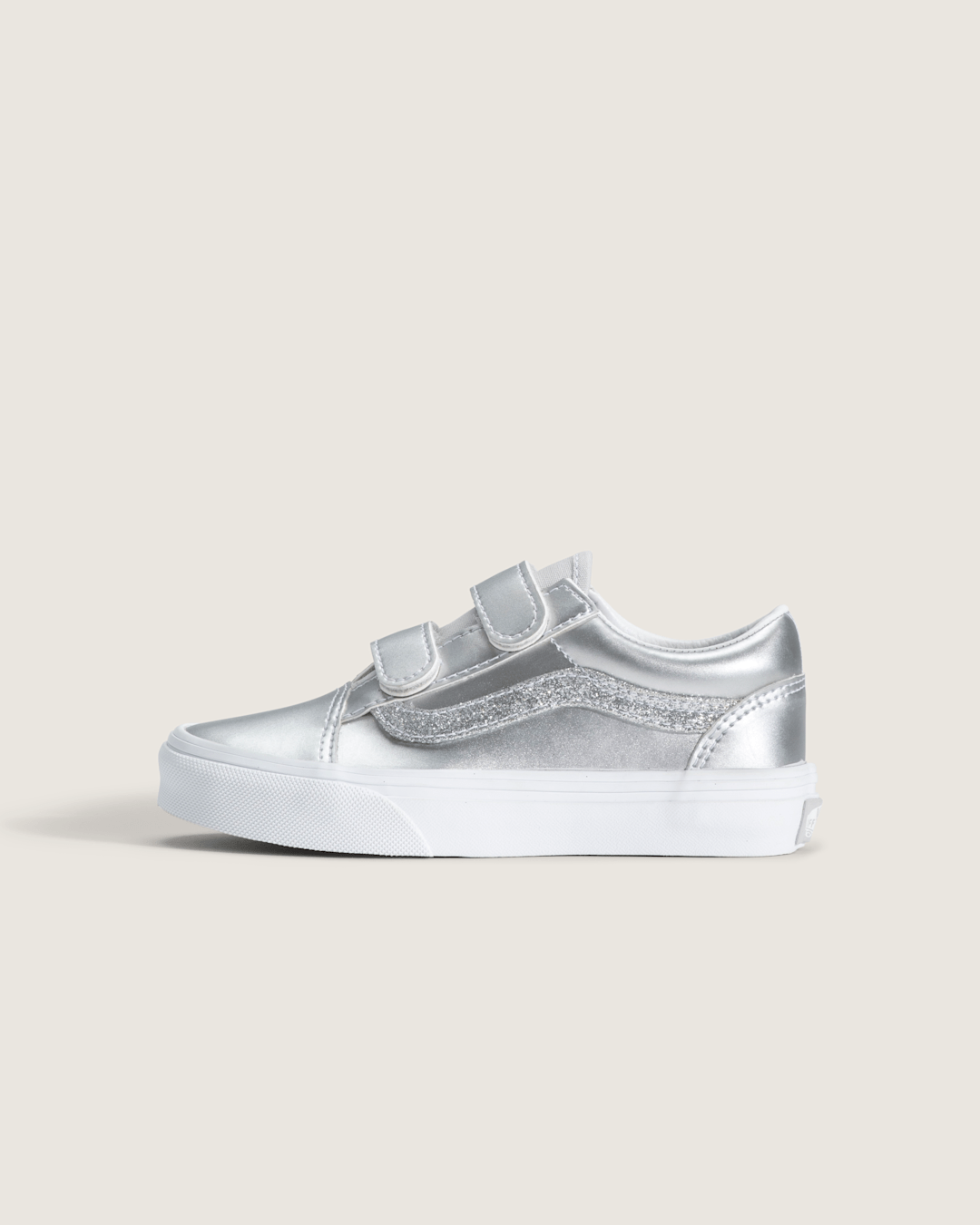Kids|Sale Vans Little Kids Old Skool V Shoe in Dazzled Lunar Rock Grey