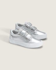 Kids|Sale Vans Little Kids Old Skool V Shoe in Dazzled Lunar Rock Grey