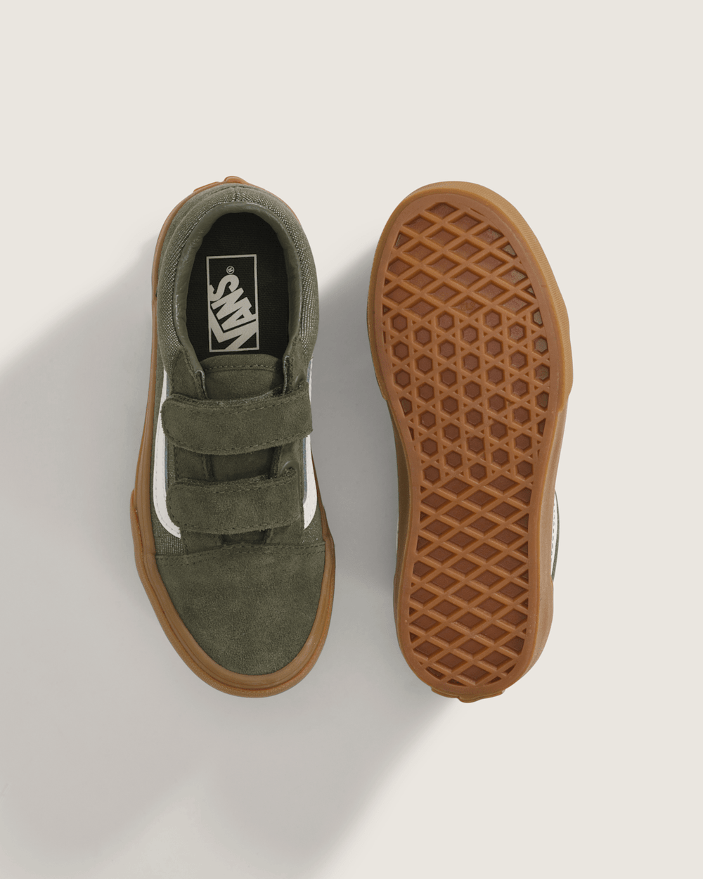 Kids|Sale Vans Little Kids Old Skool V Shoe in Green