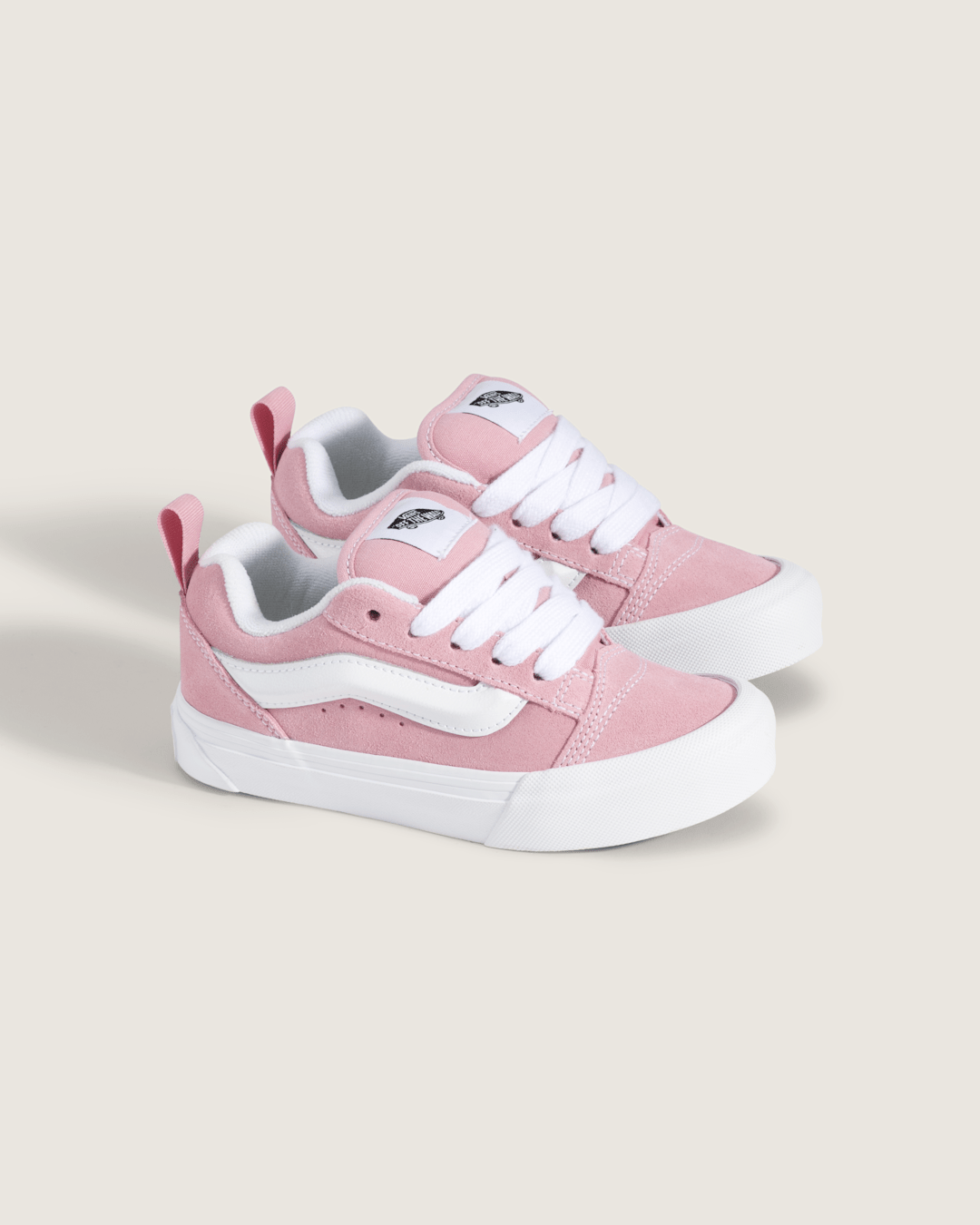 Kids|Sale Vans Little Kids Knu Skool Shoe in Dawn Pink / True White