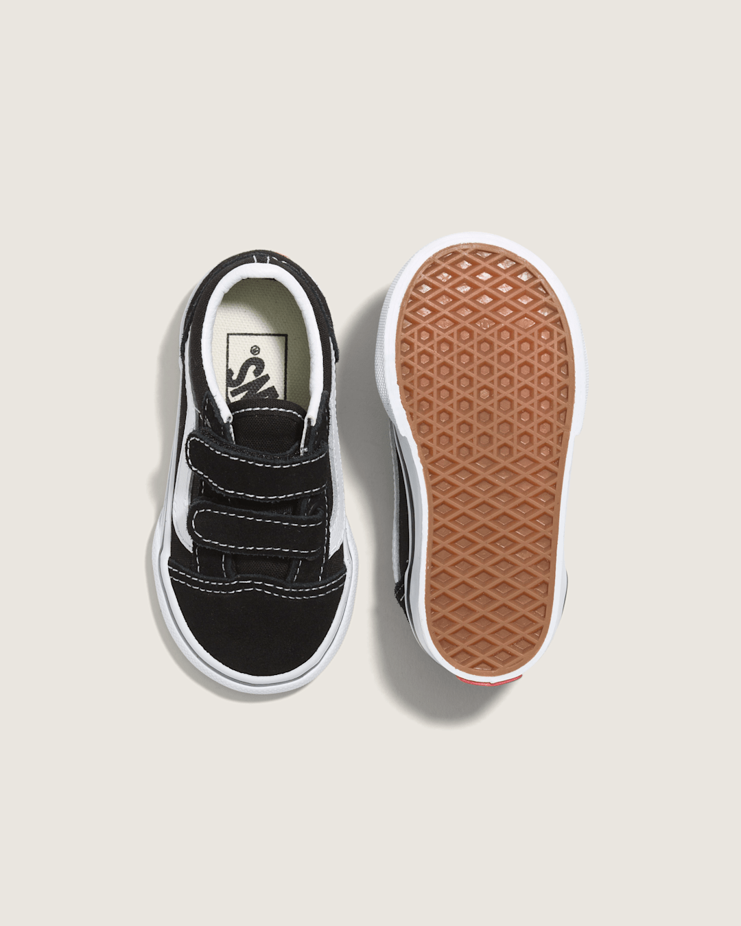 Kids Vans Toddler Old Skool V Black Shoes