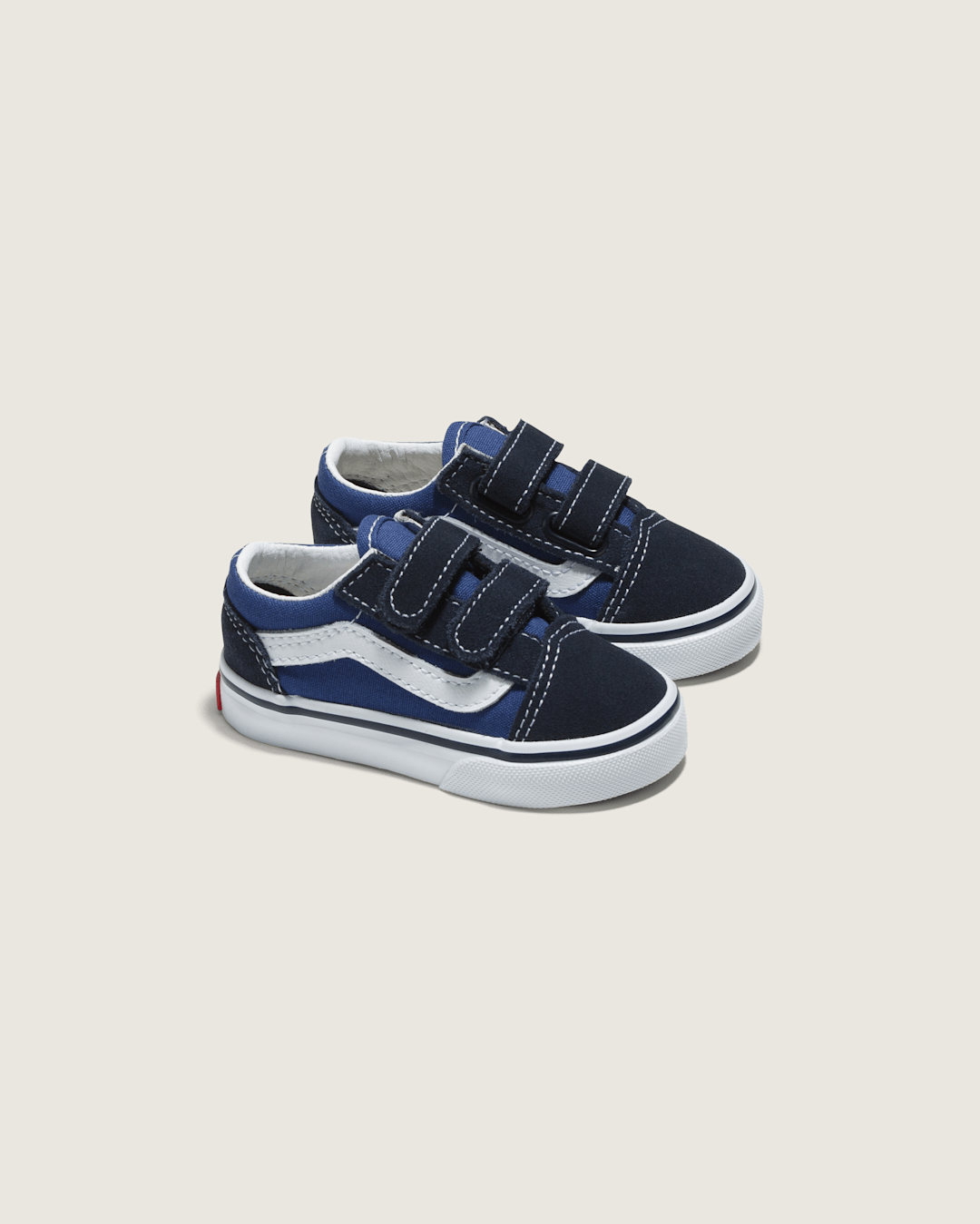 Kids Vans Toddler Old Skool V Navy Shoes
