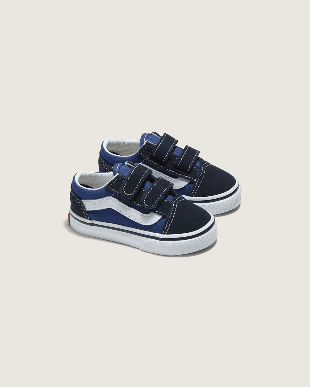 Kids Vans Toddler Old Skool V Navy Shoes