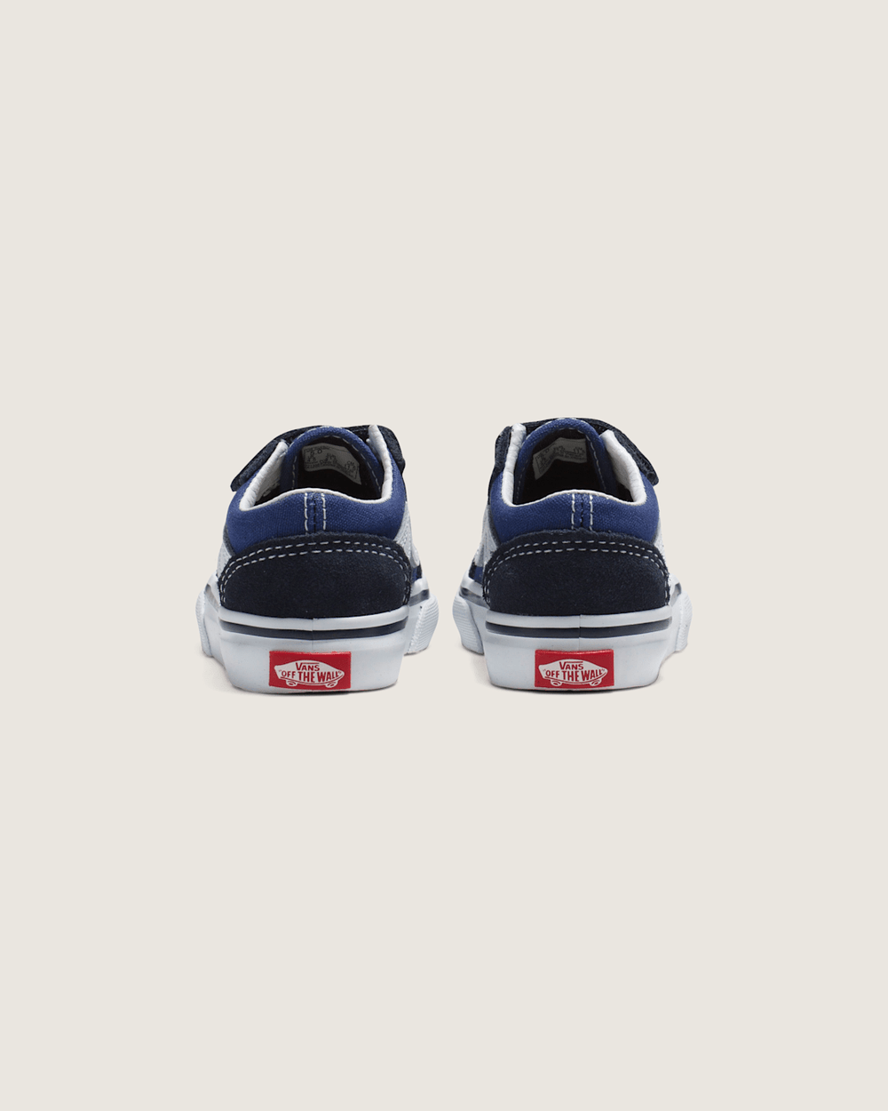 Kids Vans Toddler Old Skool V Navy Shoes