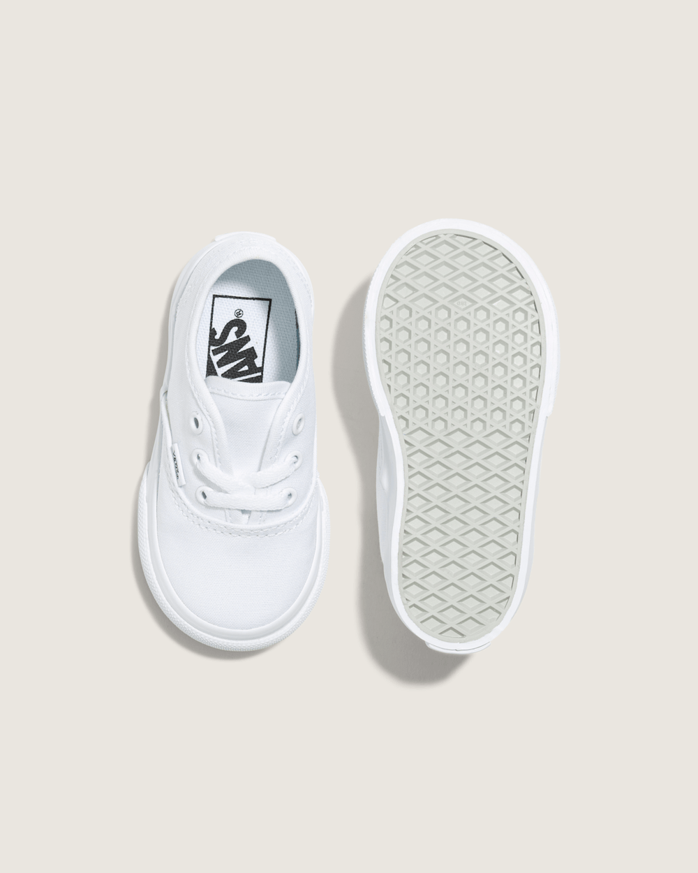 Kids Vans Toddler Authentic True White Shoes