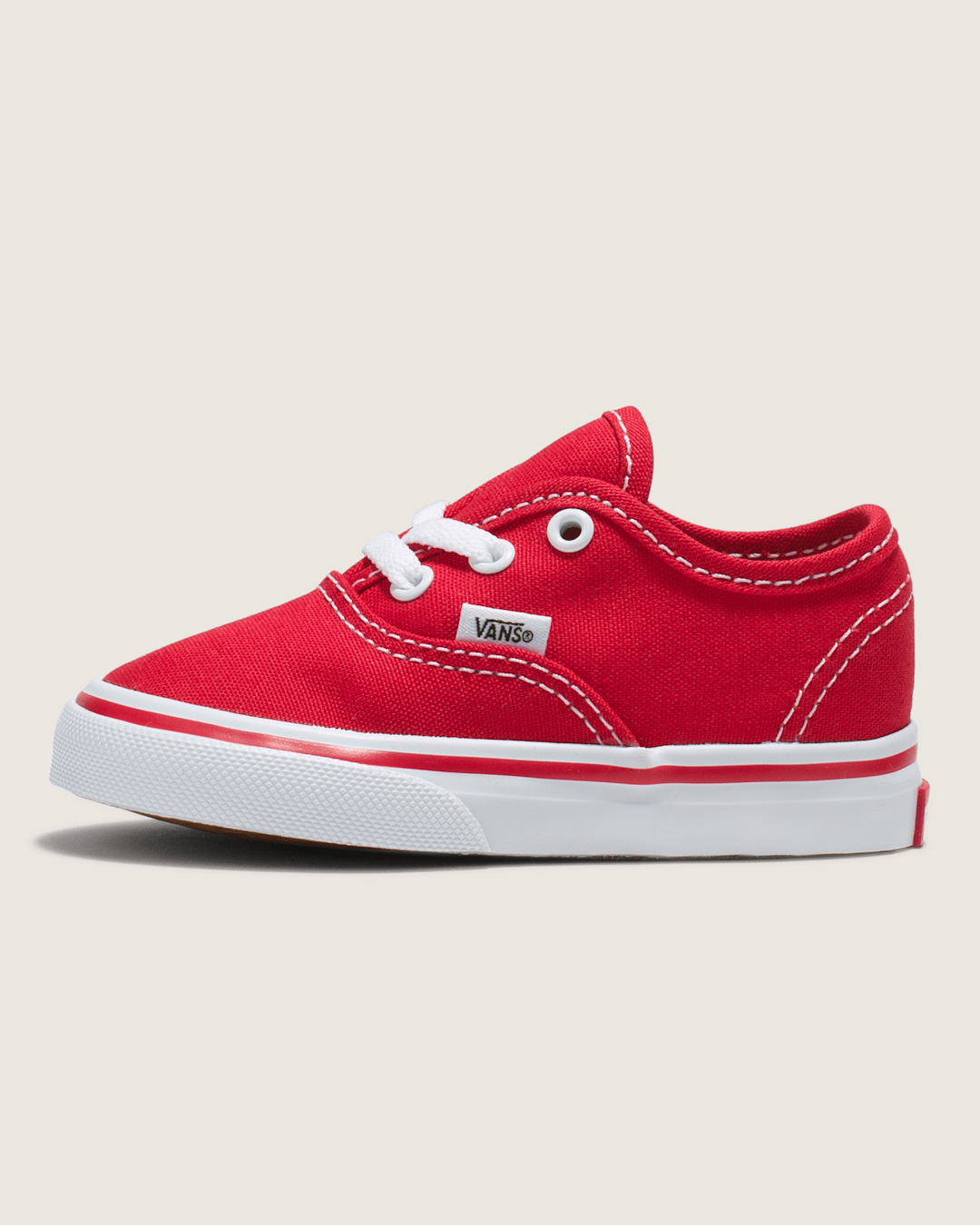 Kids Vans Toddler Authentic Red Shoes