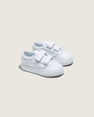 Kids Vans Toddler Old Skool V True White/True White Shoes