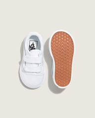 Kids Vans Toddler Old Skool V True White/True White Shoes
