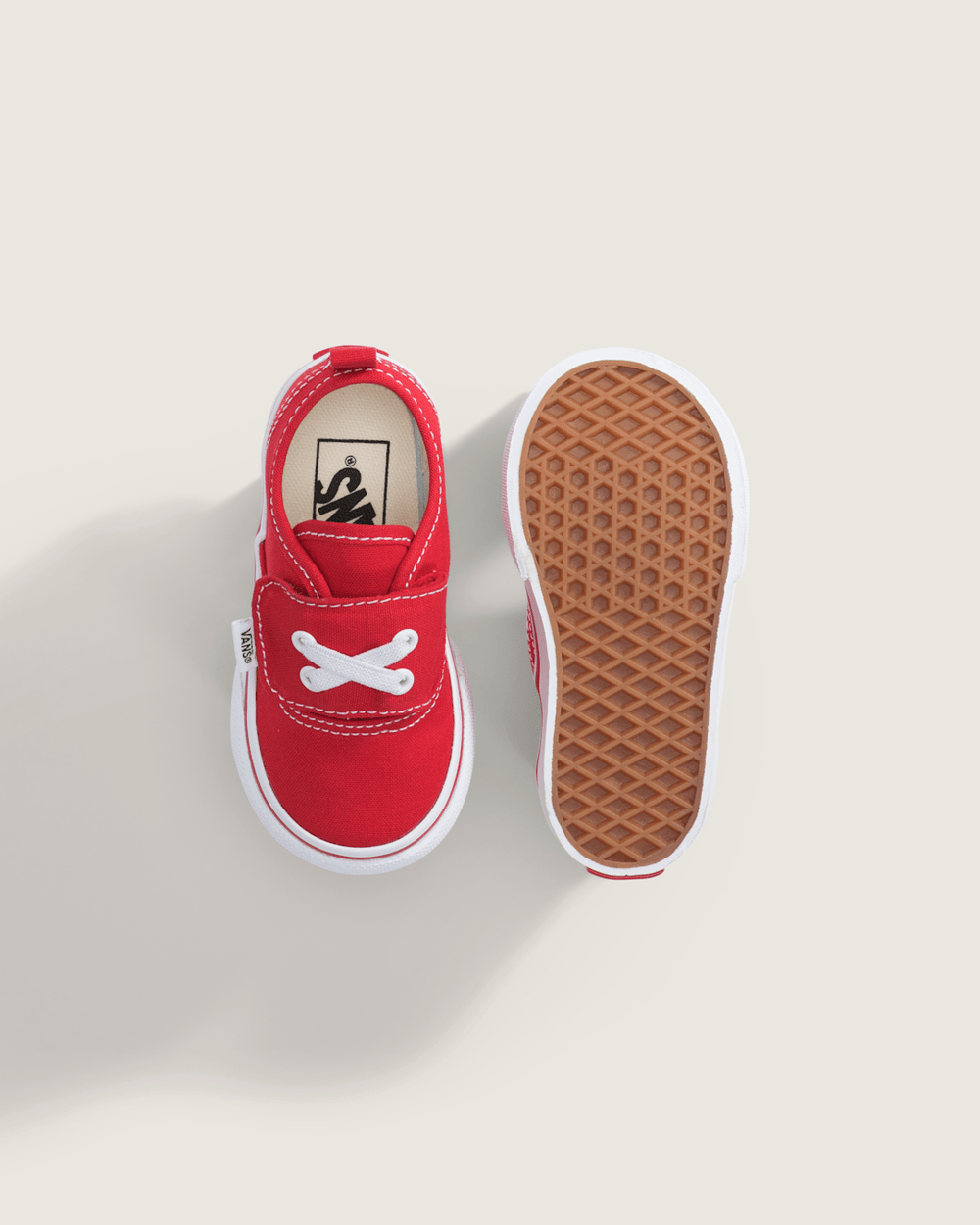 Kids Vans Toddler Authentic Shoe in Red