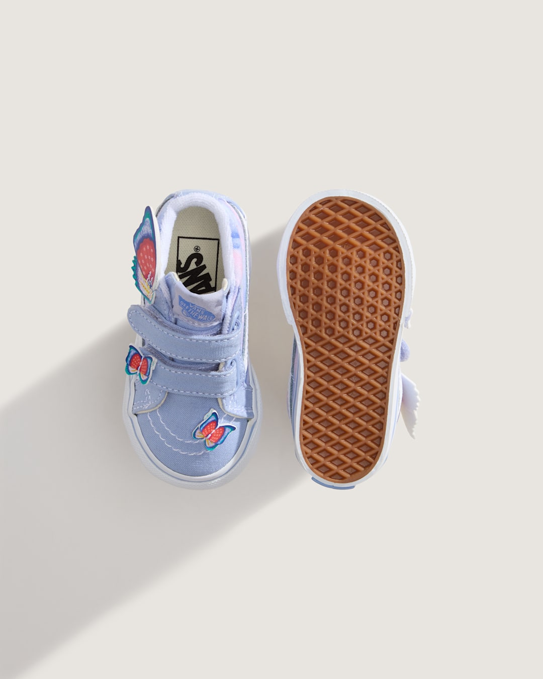 Kids Vans Toddler Sk8-Mid V Shoe in Purple