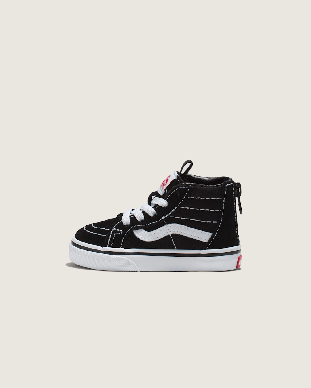 Kids Vans Toddler Sk8-Hi Zip Black/White Shoes