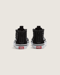 Kids Vans Toddler Sk8-Hi Zip Black/White Shoes