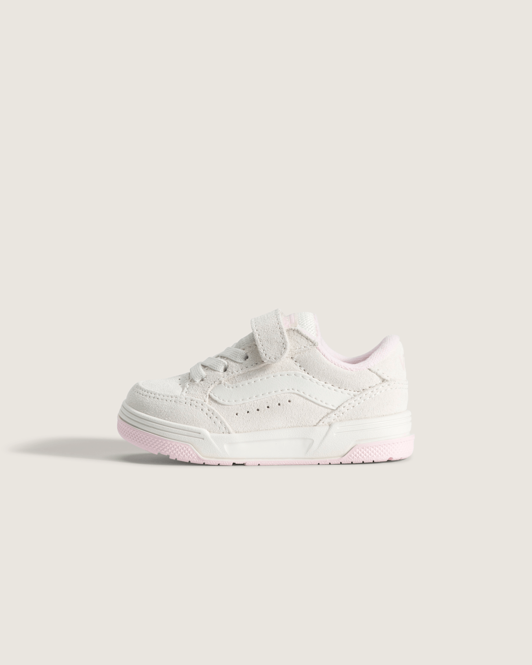 Kids Vans Toddler Hylane V Shoe in Marshmallow White / Pink