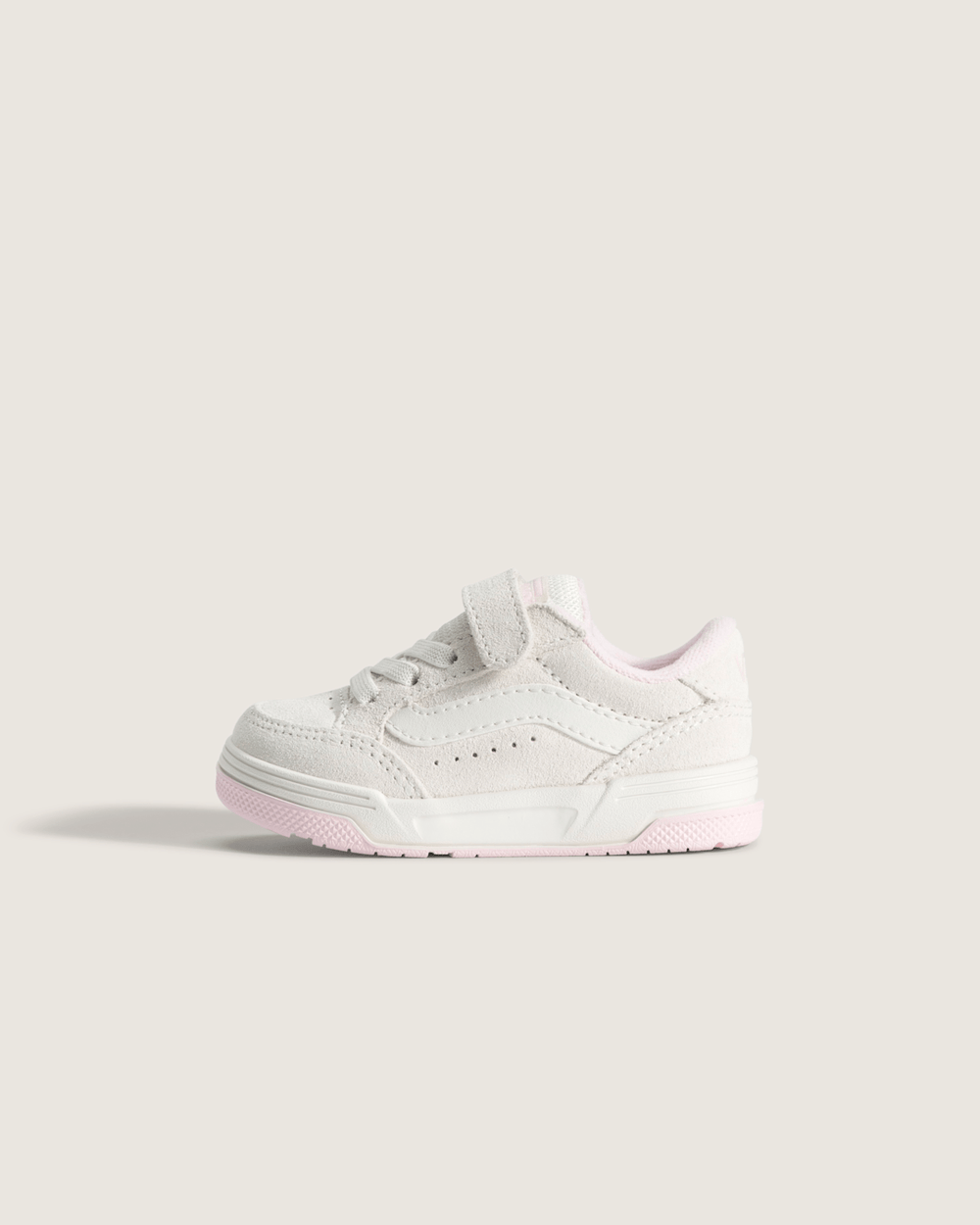 Kids Vans Toddler Hylane V Shoe in Marshmallow White / Pink