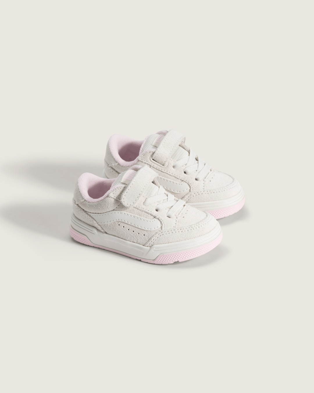 Kids Vans Toddler Hylane V Shoe in Marshmallow White / Pink