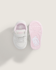 Kids Vans Toddler Hylane V Shoe in Marshmallow White / Pink