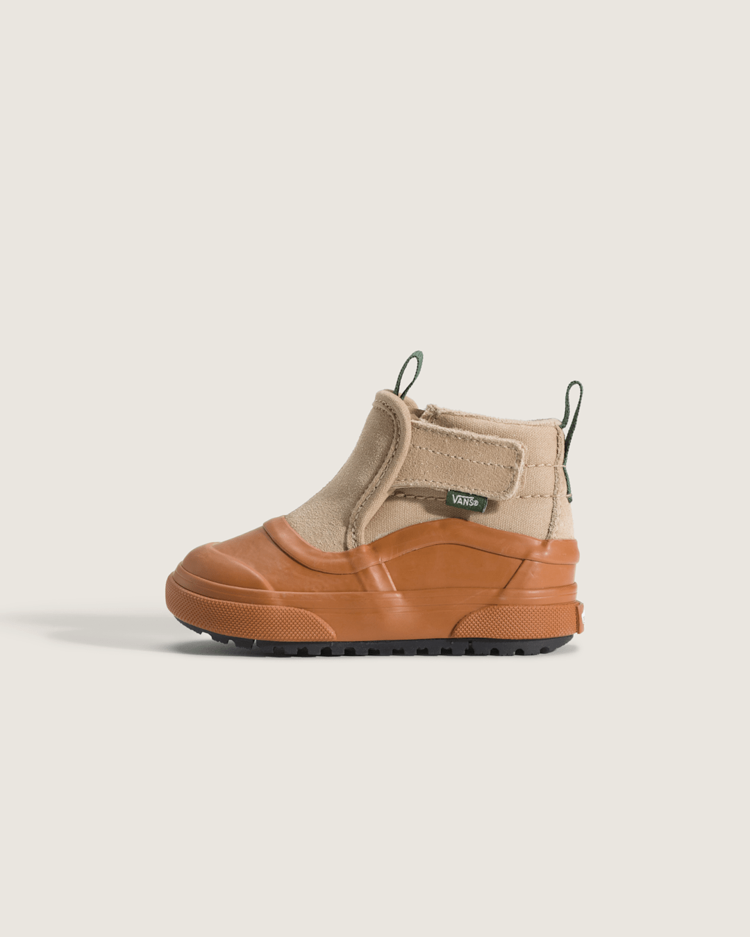 Kids Vans Toddler Slip-On Hi Terrain V Shoe in Brown
