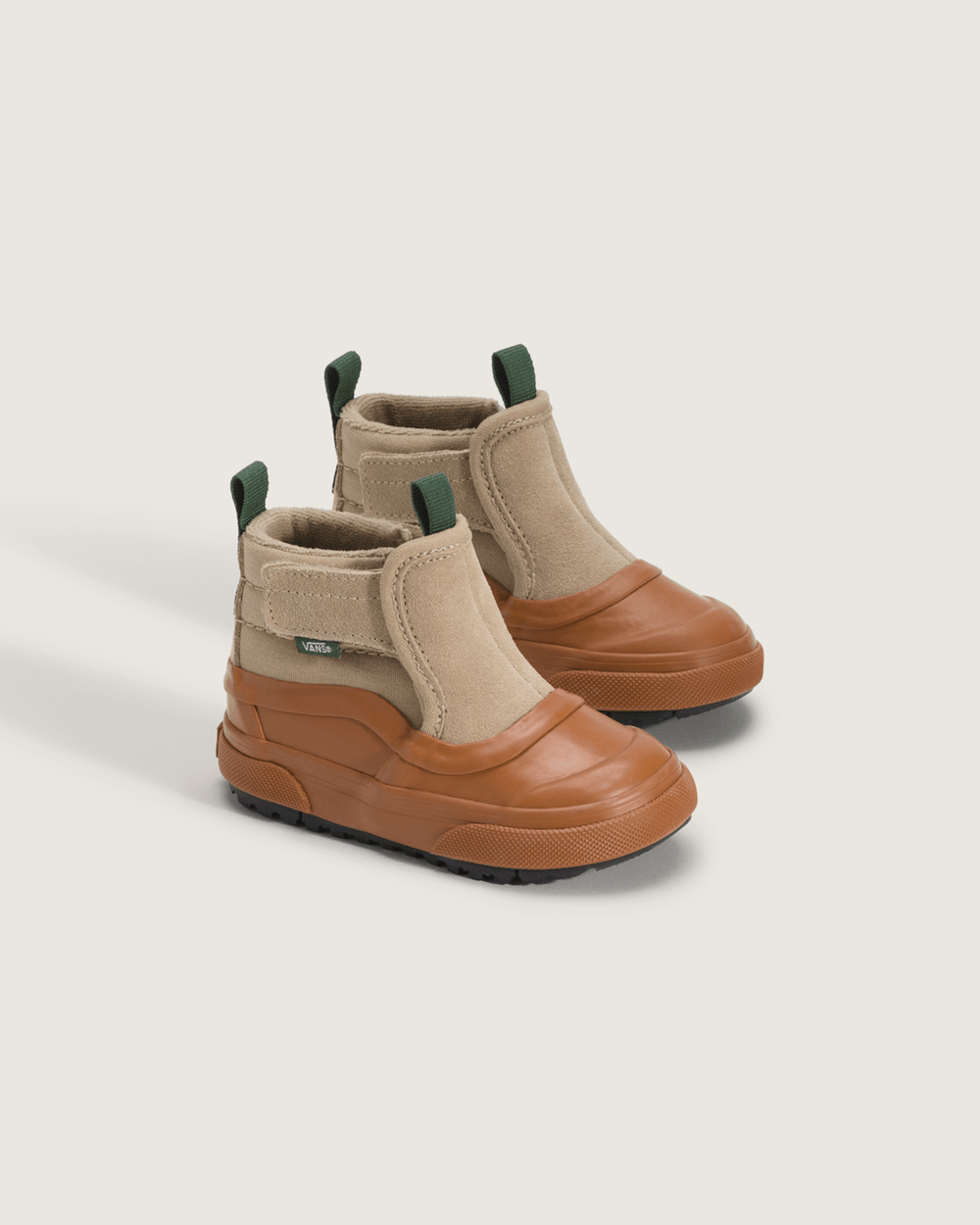 Kids Vans Toddler Slip-On Hi Terrain V Shoe in Brown