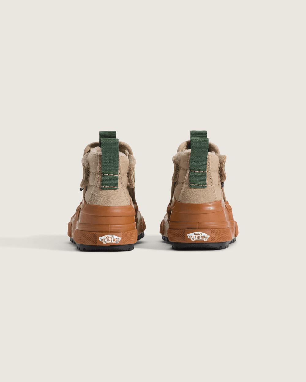 Kids Vans Toddler Slip-On Hi Terrain V Shoe in Brown