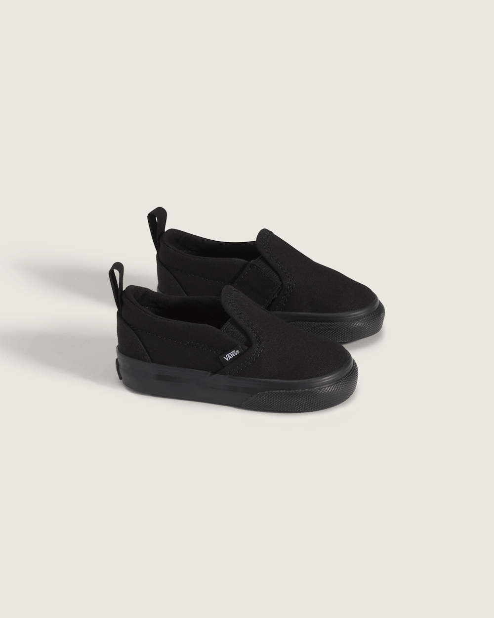 Kids Vans Toddler Slip-On V Black/Black Shoes