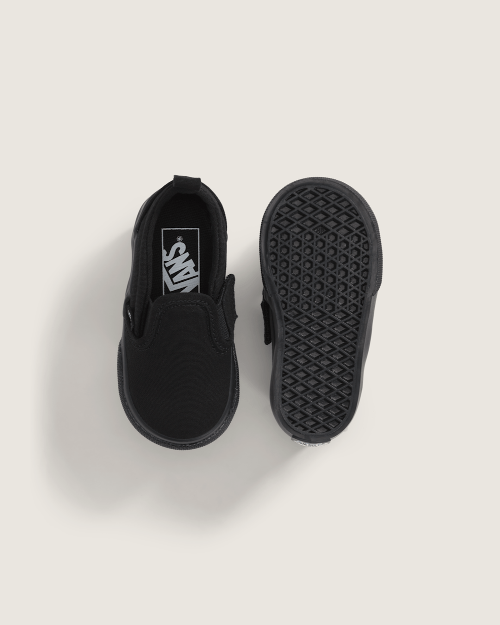 Kids Vans Toddler Slip-On V Black/Black Shoes