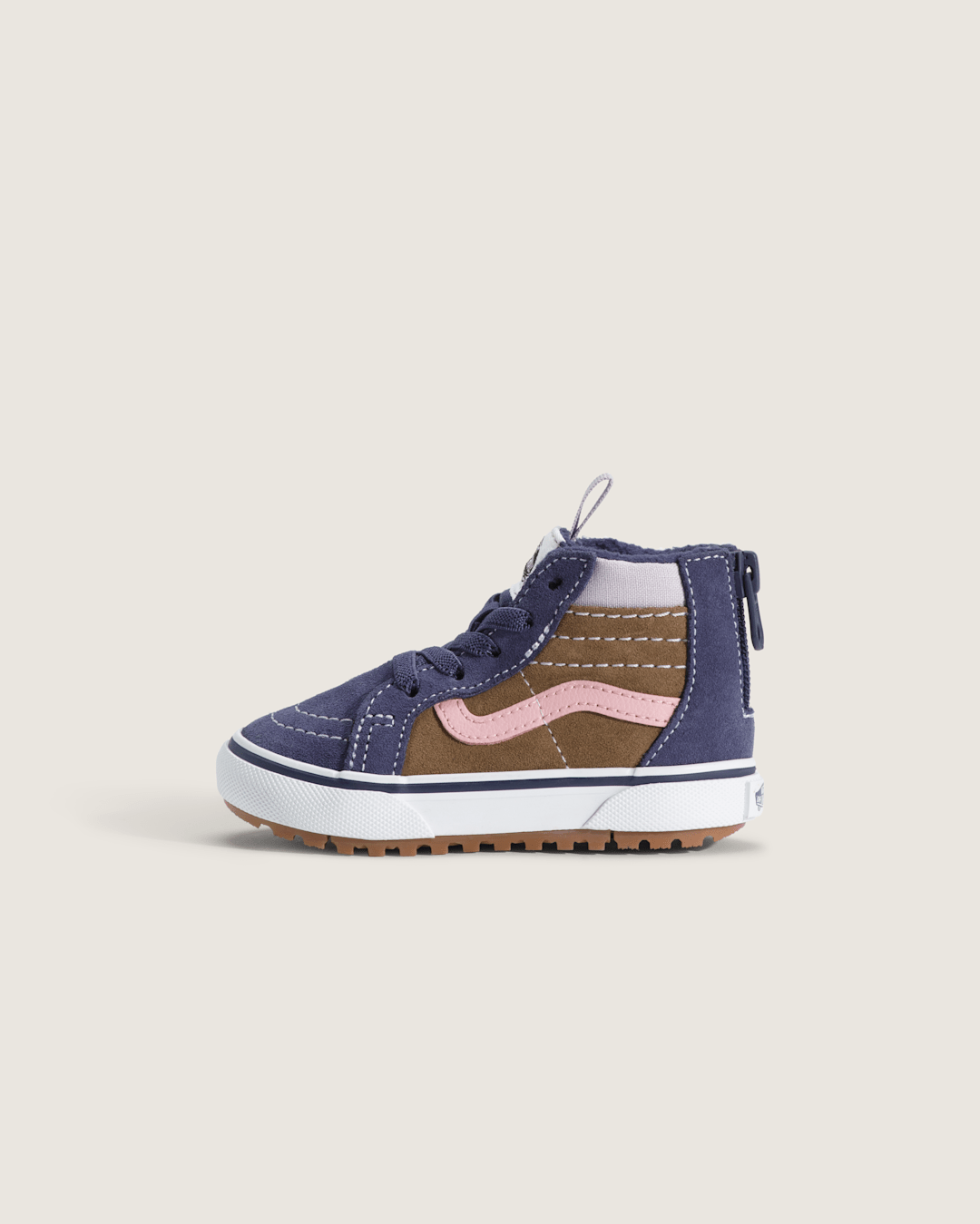 Kids|Sale Vans Toddler Sk8-Hi Zip Water Resistant Shoe in Vintage Gothic Grape Purple