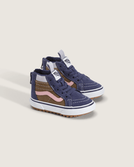 Kids|Sale Vans Toddler Sk8-Hi Zip Water Resistant Shoe in Vintage Gothic Grape Purple
